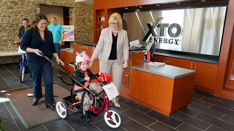 XTO provides custom fit bikes for children with disabilities XTO